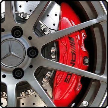 Hittebestendige remklauw stickers BMW PORSCHE AMG ALFA beschikbaar voor biedingen