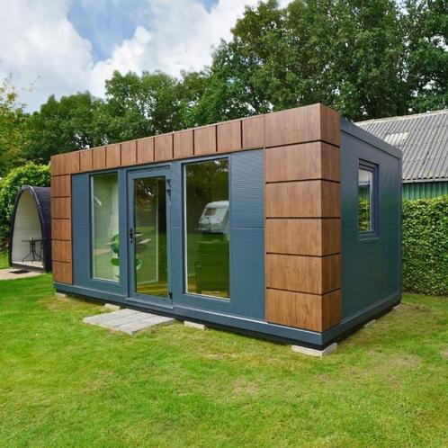 Hoogwaardige Directiekeet te Koop - Helsinki 6x3m - Bekijk!, Doe-het-zelf en Verbouw, Bouwketen en Schaftketen, Nieuw