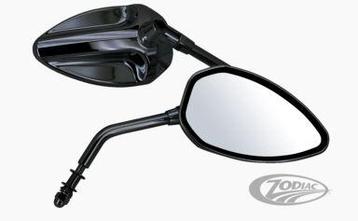 Spiegel Set | Crossback | H-D | Zwart beschikbaar voor biedingen