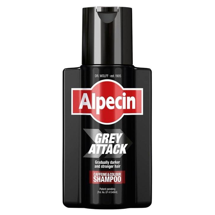 Alpecin Grey Attack Shampoo, Sieraden, Tassen en Uiterlijk, Uiterlijk | Haarverzorging, Shampoo of Conditioner, Nieuw, Verzenden