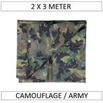 Benson Camouflage afdekzeil - verstevigde hoeken - 2 x 3..., Ophalen of Verzenden, Nieuw