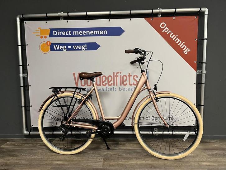 Altec Metro 7 Speed Damesfiets 28 inch 55 cm Lavender, Fietsen en Brommers, Fietsen | Dames | Damesfietsen, Nieuw, 53 tot 56 cm
