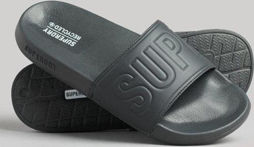 Superdry Code Core - maat 42-43- Vegan Pool Slide Heren, Kleding | Heren, Schoenen, Verzenden