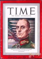 Cover Time Magazine1942 met Gerd von Rundstedt - kustverd..., Verzamelen, Verzenden, Foto of Poster