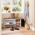 2dekans | SoBuy FSR119-W Schoenenkast met zitvlak -, Ophalen of Verzenden, Zo goed als nieuw