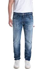 -30% Replay  Replay Anbass hyperflex  maat 33-32, Kleding | Heren, Spijkerbroeken en Jeans, Verzenden, Nieuw, Blauw