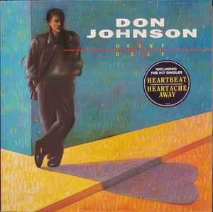 LP gebruikt - Don Johnson - Heartbeat (Netherlands, 1986), Cd's en Dvd's, Vinyl | Pop, Zo goed als nieuw, Verzenden