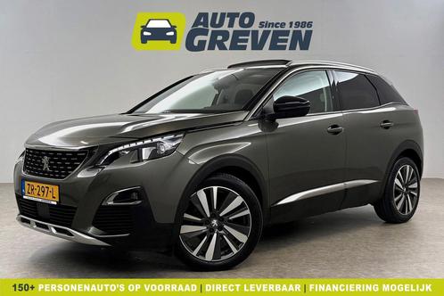 Peugeot 3008 1.2 PureTech Allure Pano Sfeer LED 360Camera., Auto's, Peugeot, Te koop, Automaat, SUV of Terreinwagen, Benzine, Zilver of Grijs