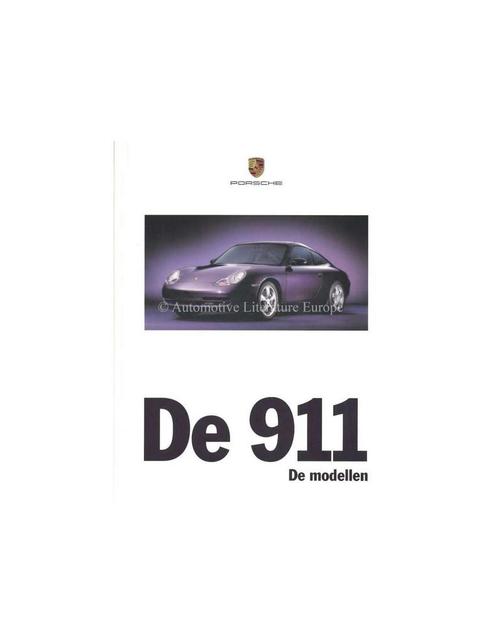 1999 PORSCHE 911 CARRERA HARDCOVER BROCHURE NEDERLANDS, Boeken, Auto's | Folders en Tijdschriften, Porsche