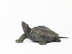 Fountain Sculpture – Turtle - sculptuur Brons - Japan, Antiek en Kunst