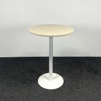 Steelcase Statafel Met Rond Blad | 105 cm Hoog, Huis en Inrichting, Tafelonderdelen, Ophalen of Verzenden, Gebruikt