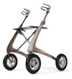 Rollator Acre Carbon Overland bruin, Diversen, Verpleegmiddelen, Ophalen of Verzenden, Nieuw