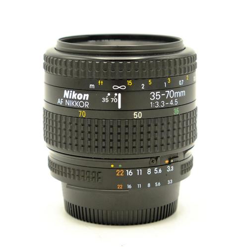 Nikon 35-70mm F3.3-4.5 AF Nikkor Objectief (Occasion), Audio, Tv en Foto, Fotografie | Lenzen en Objectieven, Groothoeklens, Gebruikt