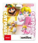 Amiibo Cat Mario + Cat Peach Double Pack - Super Mario serie, Verzamelen, Poppetjes en Figuurtjes, Verzenden, Nieuw
