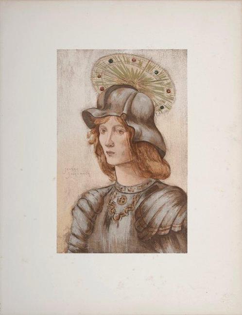 Jeanne Jacquemin (1863-1938) - Saint Georges, Antiek en Kunst, Kunst | Designobjecten