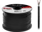 Microfoonkabel 2 x 0.20 mm zwart op rol 100 meter, Ophalen of Verzenden, Nieuw