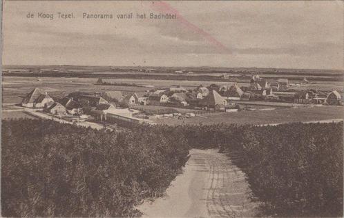 DE KOOG - Panorama vanaf het Badhotel, Verzamelen, Ansichtkaarten | Nederland, Verzenden