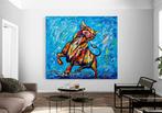Jovan Srijemac (1962) - Thor, King of the Bulls - (XXL), Antiek en Kunst, Kunst | Schilderijen | Modern