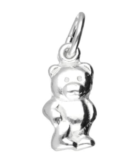 Zilveren Beer ketting hanger - staand, Sieraden, Tassen en Uiterlijk, Kettinghangers, Verzenden