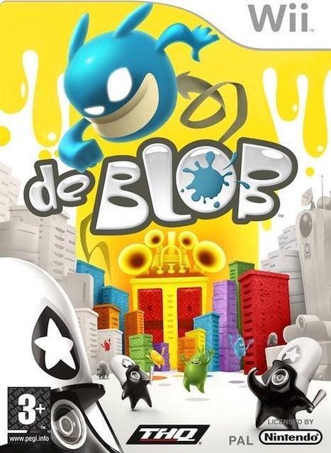 De Blob (Wii Games) (Nintendo Wii), Spelcomputers en Games, Games | Nintendo Wii, Zo goed als nieuw, Ophalen of Verzenden