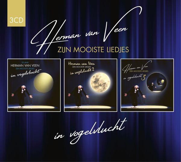 Herman van Veen - In Vogelvlucht - 3CD, Cd's en Dvd's, Cd's | Overige Cd's, Ophalen of Verzenden
