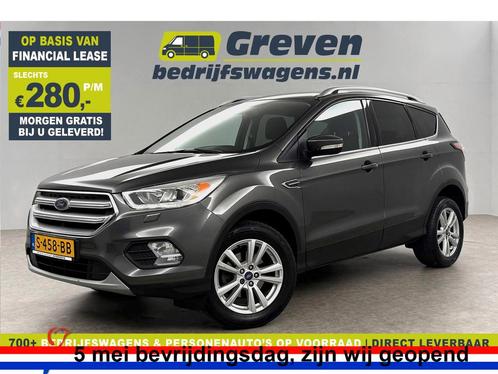 Ford Kuga 1.5 EcoBoost ST Line LED Clima Cruise Carplay PDC, Auto's, Ford, Handgeschakeld, Benzine, Zilver of Grijs, Verzenden