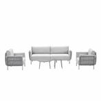 Garden Impressions Langkawi loungeset 5-delig - taupe, Verzenden, Nieuw