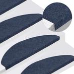 vidaXL Trapmatten zelfklevend 30 st 65x22,5x3,5 cm blauw, Doe-het-zelf en Verbouw, Ladders en Trappen, Verzenden, Nieuw