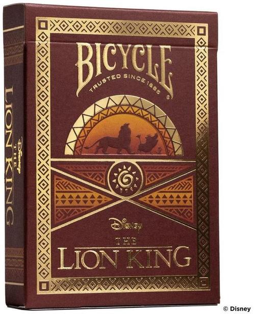 Bicycle Pokerkaarten - Disney Lion King | Bicycle -, Hobby en Vrije tijd, Gezelschapsspellen | Kaartspellen, Nieuw, Verzenden