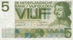 Bankbiljet 5 gulden 1966 Vondel I Zeer Fraai, Postzegels en Munten, Bankbiljetten | Nederland, Verzenden