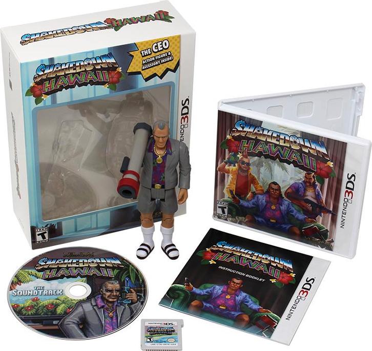Shakedown: hawaii Collectors edition / VBlank / 3DS / 30..., Spelcomputers en Games, Games | Nintendo 2DS en 3DS, Nieuw, Verzenden
