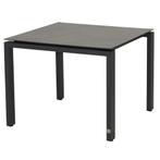 Goa Parma dining tuinset 95x95xH75 cm 5 delig HPL, Tuin en Terras, Tuinsets en Loungesets, Ophalen of Verzenden, Nieuw