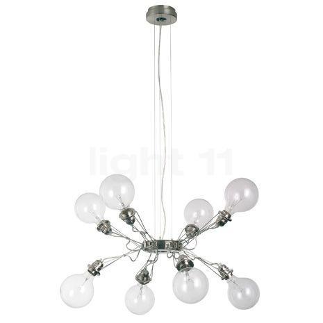 Lumina Matrix Otto, nikkel (Hanglampen, Binnenlampen), Huis en Inrichting, Lampen | Hanglampen, Nieuw, Verzenden