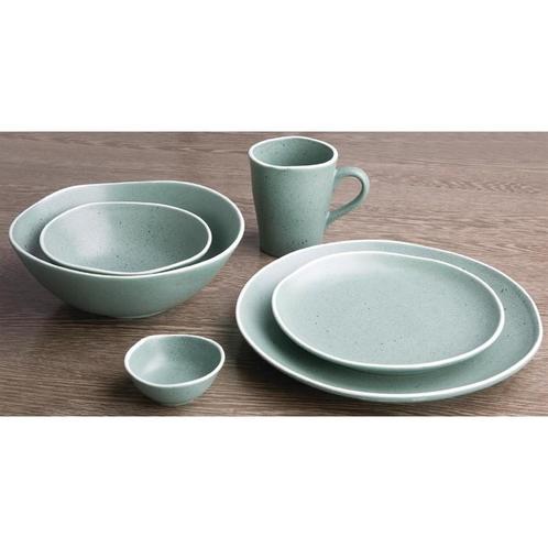 Olympia Chia borden groen 20,5cm (6 stuks), Huis en Inrichting, Keuken | Bestek, Verzenden