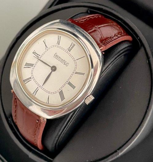 Eberhard & Co. - Oversize Carica Manuale - Zonder, Sieraden, Tassen en Uiterlijk, Horloges | Heren