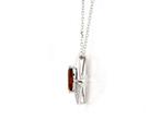 Zonder Minimumprijs - Ketting met hanger - 14 karaat Witgoud, Sieraden, Tassen en Uiterlijk, Antieke sieraden
