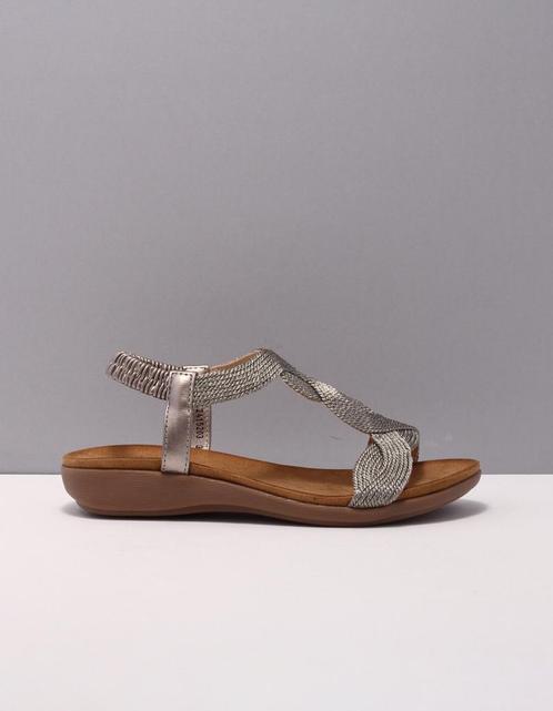 Mia & Jo sandalen dames 40 goud/zilver, Kleding | Dames, Schoenen, Nieuw, Verzenden