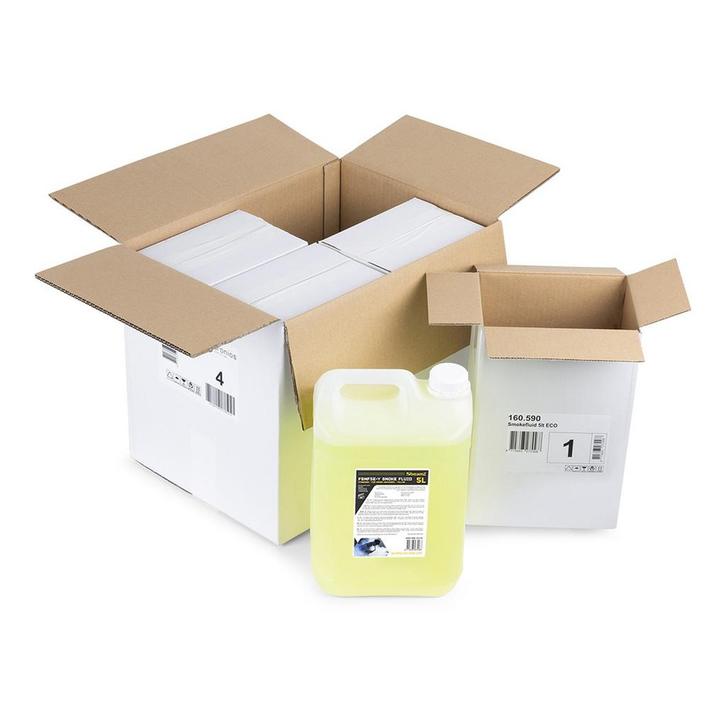 4x BeamZ FSMF5E-Y standaard rookvloeistof – Geel – 5L, Muziek en Instrumenten, Licht en Laser, Verzenden