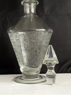 Baccarat, toeschrijving , model “Bouquet de fleurs” - Karaf, Antiek en Kunst, Antiek | Glas en Kristal