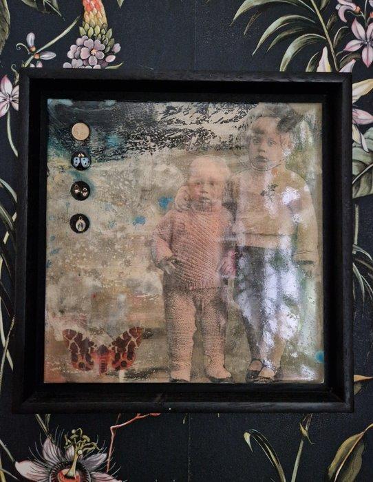 Romy van Rijckevorsel - Auntie and Harrie, Antiek en Kunst, Kunst | Schilderijen | Modern