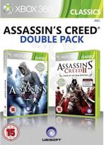 Assassins Creed 1 + 2 Double Pack (Xbox 360 Games), Spelcomputers en Games, Games | Xbox 360, Ophalen of Verzenden, Zo goed als nieuw