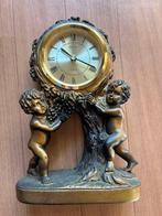 Tafelklok - Seiko - Vintage Metaal (goudkleurige legering),, Antiek en Kunst