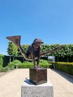 Beeldje - Jumping frog - NO RP - Brons