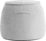 2dekans | Light & Living Poef Sibiu - Bruin - Ø50x40cm -, Huis en Inrichting, Ophalen of Verzenden, Zo goed als nieuw