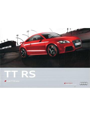 2012 AUDI TT RS BROCHURE ENGELS beschikbaar voor biedingen