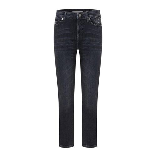 Cambio • zwarte Piper Cropped jeans • 36, Kleding | Dames, Broeken en Pantalons, Zwart, Nieuw, Maat 36 (S), Verzenden