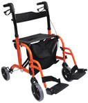 Aidapt rolstoel rollator - oranje