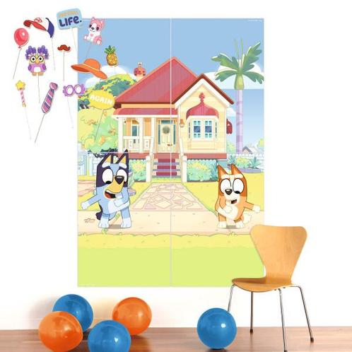 Bluey Wanddecoratie 70,6cm, Hobby en Vrije tijd, Feestartikelen, Nieuw, Verzenden
