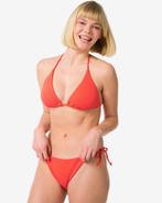 HEMA Dames triangel bikinitop koraal, Verzenden, Nieuw