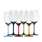 Scheepsservies Party Wijnglazen Multikleur Antislip, Ophalen of Verzenden, Nieuw